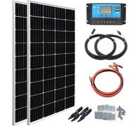 Flexible Solar Panel 400W High Efficiency Monocrystalline Solar Panels Waterproof Bendable Lightweight for RV Camping Yacht Boat Outdoor Adventures
