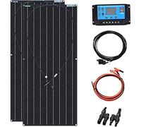 Flexible Solar Panel 600W 1200W 18V Monocrystalline ETFE Photovoltaic Module Off-Grid for RV, Caravan, Boat, Rooftop, Camping, Uneven Surface