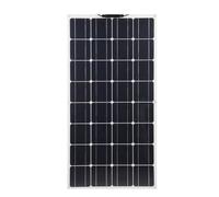 Flexible Solar Panel Kit 400W, 4 Monocrystalline 100W Bendable Panels with 40A Charger, Ideal for RV, Camper, Boat, Yacht, Off-Grid Solar Energy System
