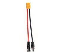Flexible Solar To XT90 Charging Cable Solar Connectors To XT90 Adapter For Portable Energy Storage Devices Power Station