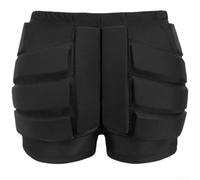 Flexible Spandex Armor Shorts for Extreme Sports | Thickened EVA pads, hip tailbone thigh coverage, shock absorption, reduces fear, ski ready