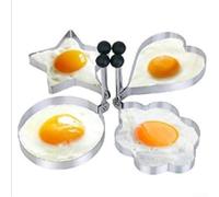 Flexible Stainless Steel Cooking For Molds for Pancakes and Fried For Eggs Create Fun Shapes Every Morning (Heart)
