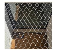 Flexible Stainless Steel Rope Mesh, Durable Safety Barrier for Poultry Birdhouse and High-altitude Fall Protection, Reusable Net