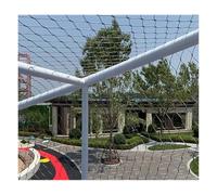 Flexible Stainless Steel Safe Net for Domestic Fencing Gardens Factories Public Structures Construct Sites (3x/9.8x9.8ft) & Versatile Securi Solut