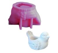 Flexible Sturdy Silicone for Creating 3D Bird Succulents Adds a Natural Touch to Any Space Decoration Daily Use Jewelry Making Tool
