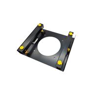 Flexible Suspension Designs 3.5Inch Hard Disk Bracket for 5.25Inch Bay Installation Reduce Chassises Resonances Noise PC Case Mounting Bracket