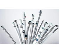 Flexible TAP Connector 1/2" BSP X 1/2" BSP Elbow Lengths (300MM-500MM) (Flexi Size = 150 MM)