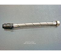 Flexible TAP Connector 15MM Push FIT + ISOLATING Valve X 3/4" 300MM (Pair of 2 FLEXI'S)