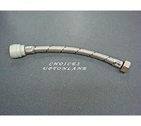 Flexible TAP Connector 15MM Push FIT X 3/4" BSP 300MM Long (Pair of 2 FLEXI'S)