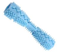 Flexible Toothbrush Stick, Squeaky Dog Toy, Hollow Center with Cleaning Grooves, Bite Resistant Rubber Chew Stick, Pet Toy with Sound Design, Dog Supplies for Poodles