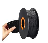 Flexible TPU Filament 1.75mm 1KG, High-Speed 3D Printing Filament, Shore 90A, Dimensional Accuracy ±0.02mm, Phone Cases, Gears, Industrial Prototypes(Black-TPU90A)