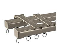 Flexible Track SetCurved & Straight Rails with 90° Corner Easy Installation for Bay Windows Room Dividers Living Room Bedroom & Shower Areas Perfect for Custom Layouts