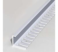 Flexible Transition Strip for Tile & Wood Floors C-Profile Ramp Edge Protector Narrow Threshold Divider for Door Frames Easy Install Floor Transition Solution