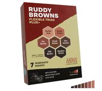 Flexible Triad Plus+ Ruddy Browns Set - Warpaints Fanatic - The Army Painter