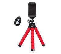 Flexible Tripod Phone Holder - Adjustable ABS Camera Stand, Octopus Style Folding Legs with Stable Grip Creativity | For Vlogging Selfie On The Go Use Of Regi