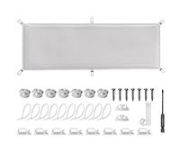 Flexible Under Table Cable Management Net Pockets for Organising Cables and Improving Efficiency Home Cable Organisers of Work Areas