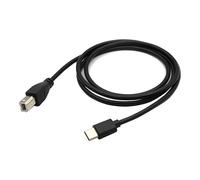 Flexible USB C to USB B Printer Cable B Male to C Male Printer Cord Replacement