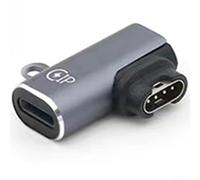Flexible USB Charger for Garmin For Fenix Series, Including For Instinct 2S for Reliable Performance (vertical bend lig)