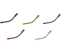 Flexible V Brake Cable Noodle Routing Guide Pipe Perfect for MTB in 5 Colours (Black)