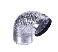 Flexible Ventilation Duct ， Aluminum Air Duct Hose 80-300mm Diameter 2-5m Length(2m,200mm)