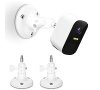 Flexible Wall Mount for eufyCam 2C, Universal Mount for eufyCam 2C Pro/3/3C/E, Wall Mount Camera Holder for Arlo Camera and Other Security Cameras with 1/4 Inch Screw, Pack of 2