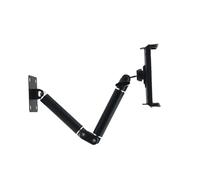 Flexible Wall Mounted Tablet Aluminum Alloy Structure For Wide Ranges Of Tablets From 4 To 13 Inches Business Tablet Holder