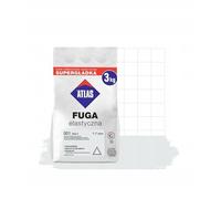 Flexible Waterproof Grout, 3kg - Durable, Versatile Elastic Grout, Waterproof and Long-Lasting (001 White, 3kg)