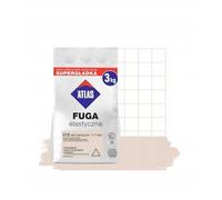 Flexible Waterproof Grout, 3kg - Durable, Versatile Elastic Grout, Waterproof and Long-Lasting (018 Pastel Beige, 3kg)