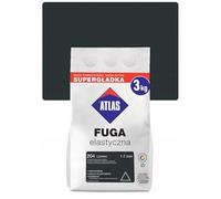 Flexible Waterproof Grout, 3kg - Durable, Versatile Elastic Grout, Waterproof and Long-Lasting (204 Black, 3kg)
