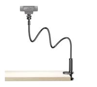 Flexible Webcam Stand Mount for Desk, Gooseneck Webcam Tripod with Clamp, Desktop Phone Holder & Table Top Tripod Compatible with Action Camera Gopro C922 C930e C920S C920 C615 C960 C920x Brio