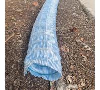 FlexibleUnderground Drainage Tube, French Drain Pipe 8cm Multiple Lengths(L 29.5m/96.8ft)