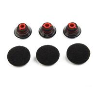Flexibly Designed Replacement Earplugs for Plantronics For Voyager 5200 5220, Perfect for Active Lifestyles (3pc m (3pc l (16mm))