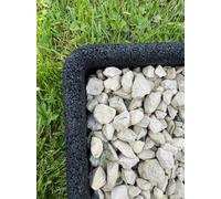 FlexiBorder Inside Corner Box of 2 Black - Inside/Outside