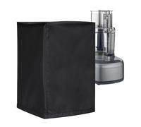 FlexiDapt Food Processor Cover, Universal Waterproof Shield for Countertop Appliances in Home, Garage, and Office, Black