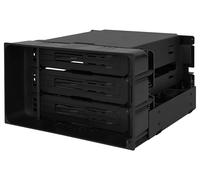flexiDOCK 3x 3.5" SATA/SAS Drive Enclosure for 2x 5.25" Drive Bays - MB830SP-B