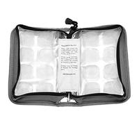 FlexiFreeze Pocketbook Breastmilk Cooler, Gray