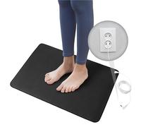 FLexiknee GroundWell Grounding Mat - Super Conductive Indoor Pad with Long Cord for Desk, Bed, Living Room - Soft, Thick Earth Grounding Mat for Relaxation and Comfort - 24 x 16 Inches