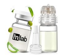 FLexiknee Micro Revive Microinfusion Facial System: Microneedle Kit for the Home with Microneedle Seal and Medical Grade Hyaluronic Acid Serum Advanced Technology Microinf