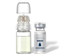 FLexiknee Micro Revive Microinfusion Facial System: Microneedle Kit for the Home with Microneedle Seal and Medical Grade Hyaluronic Acid Serum Advanced Technology Microinf
