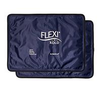 FlexiKold Ice Packs (Standard Large) - Two (2) Reusable Gel Cold Packs for First Aid, Sports Injuries, Pain Relief and Cold Therapy - (36.8 cm x 26.5 cm)