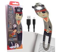 Flexilight Reachargeable Reading Light | 2 in 1 Bookmark Book Light | LED Clip On Reading Lamp | Children and Adult Book Torch | Book Accessories | Gift for Readers, Book Lovers.