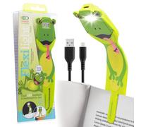 Flexilight Reachargeable Reading Light | 2 in 1 Bookmark Book Light | LED Clip On Reading Lamp | Children and Adult Book Torch | Book Accessories | Gift for Readers, Book Lovers.