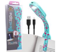 Flexilight Rechargeable Reading Light | 2 in 1 Bookmark Book Light | LED Clip On Reading Lamp | Children and Adult Book Torch | Book Accessories | Gift for Readers, Book Lovers
