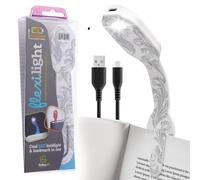 Flexilight Rechargeable Reading Light | 2 in 1 Bookmark Book Light | LED Clip On Reading Lamp | Children and Adult Book Torch | Book Accessories | Gift for Readers, Book Lovers