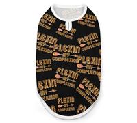 Flexin My Complexion Dog Shirt Cat Clothes Summer Breathable Pullover Sleeveless Tank Top for Small Medium Large Pets