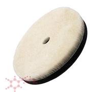 Flexipads 135mm 5.5" Pro-Wool Detailing Polishing Disc Pad Velcro® Cutting & Compounding