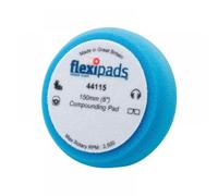 Flexipads World Class 44115 Blue Compounding / Polishing Foam 150 X 50Mm Grip®