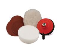 Flexipads World Class 88005 Sanding & Polishing Kit M14 & 6mm VELCRO Brand