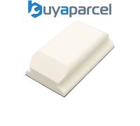 Flexipads World Class 93070 Hand Sanding Block Shaped White PUR GRIP 70 x 125mm