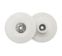Flexipads World Class Flexipads World ngle Grinder Pads, Flexible Universal Use Multi Colour (100mm X 3/8 X 24 Unf (90-U) White)